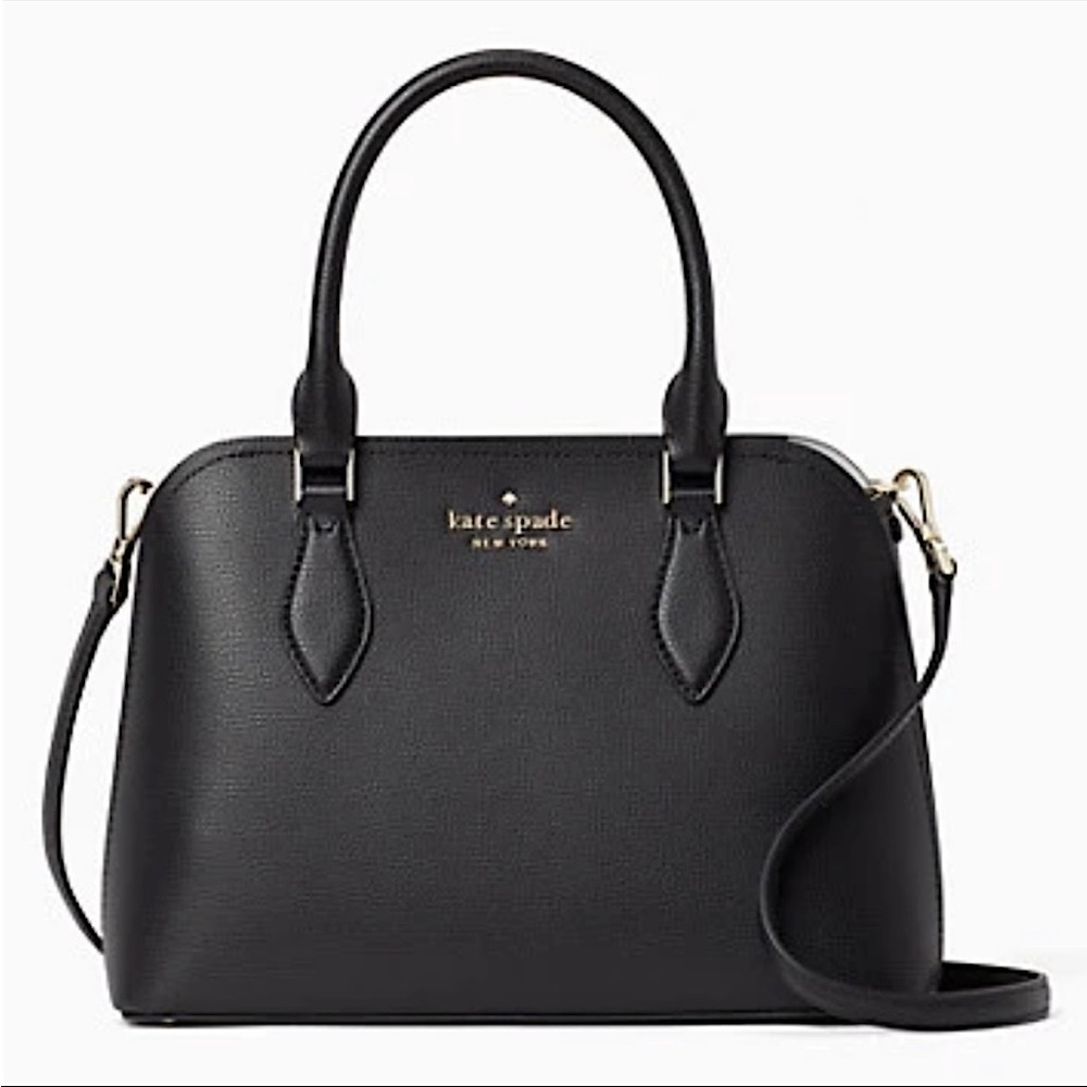 Kate Spade Darcy Small Satchel Crossbody Black